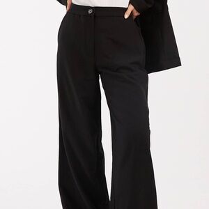 ASOS Black Wide Leg Women's Pants